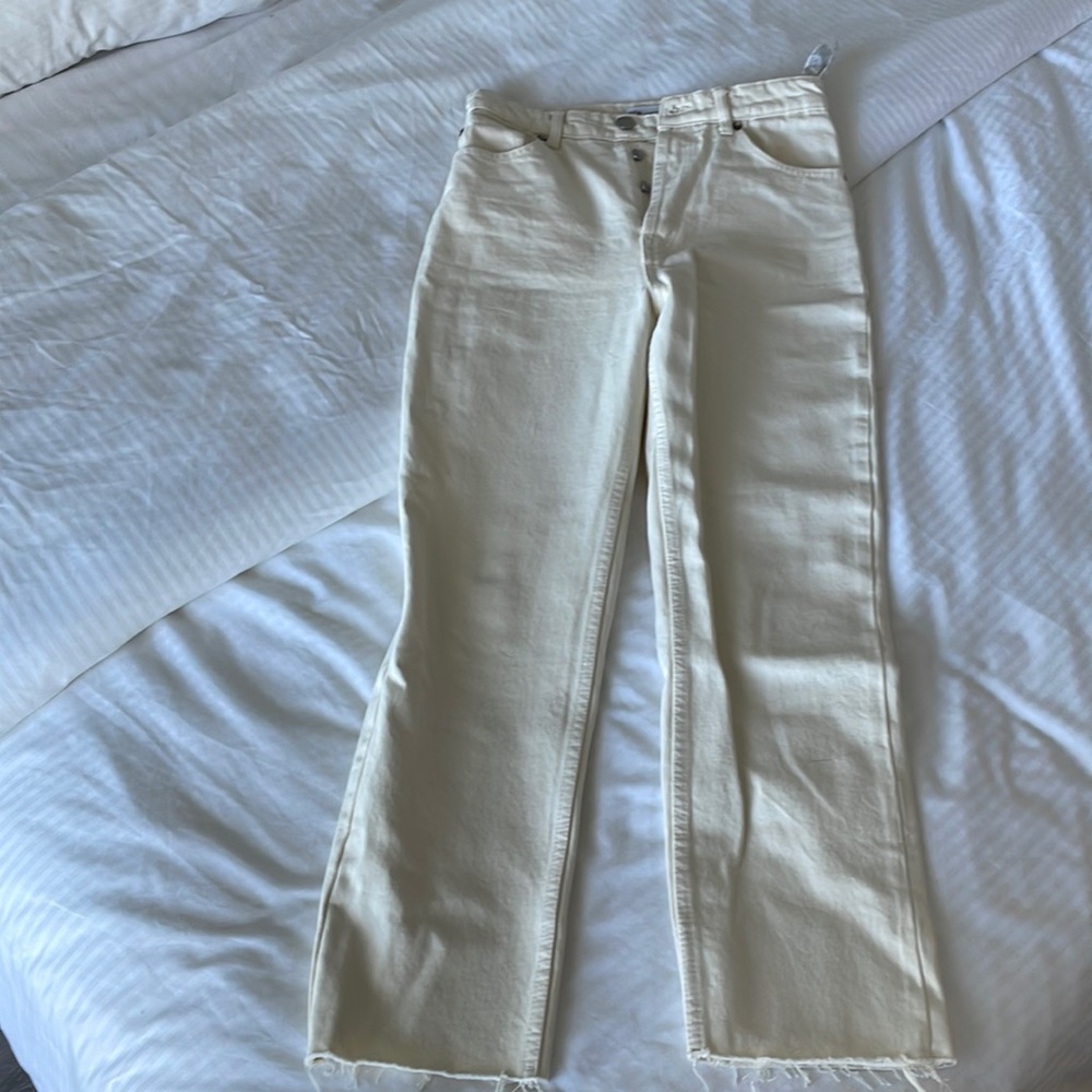 Zara Cream denim
